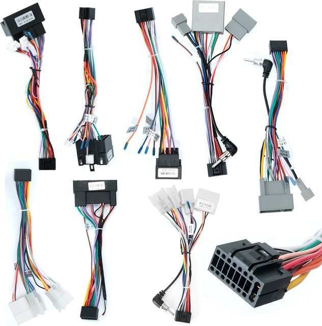 Universal Android Auto Radio Stromanschlusskabel in Multicolour - Bild 1