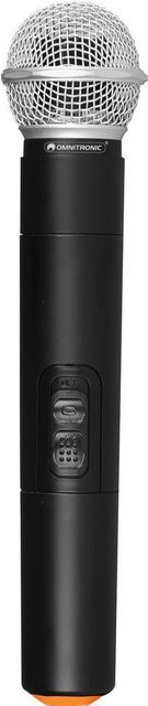 Omnitronic UHF-E Serie Handmikrofon in Schwarz 826.1MHz - Bild 1