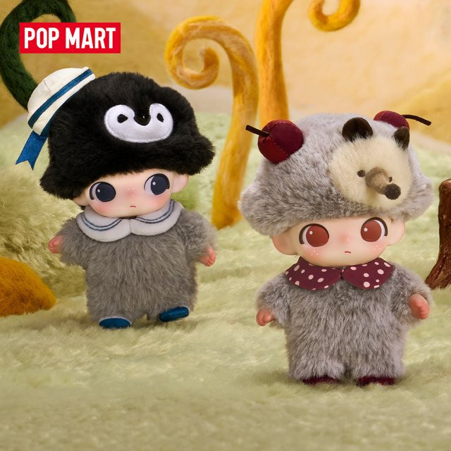 POP MART DIMOO The Secret Theatre Club Serie, Vinyl-Plüsch-Anhänger Blindbox, Sammelfigur - Bild 1
