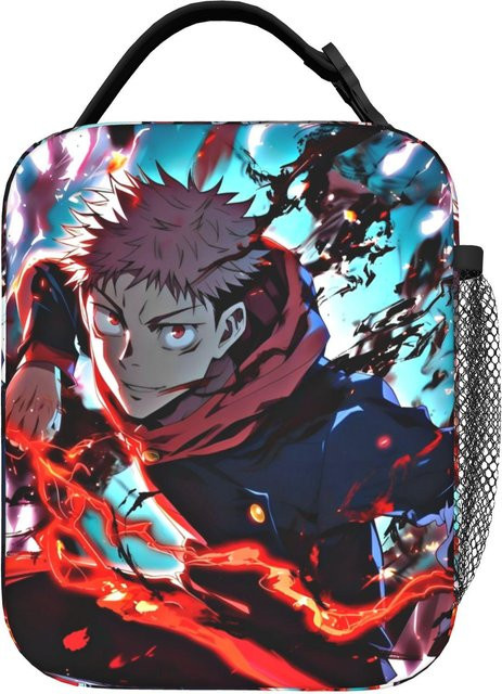 Gojo Satoru Isolierte Lunchtasche von Fancy Style Studio, bunte Anime Kühltasche für dein Essen - Bild 1