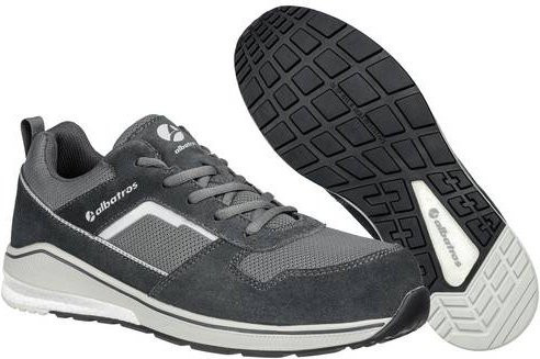 Albatros Court Grey Low ESD Sicherheitshalbschuh S3 in Grau, Größe 40 - Bild 1