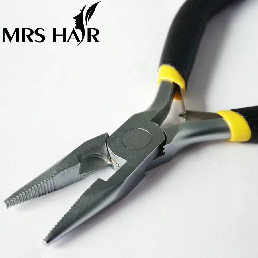 Microlink Haarverlängerung Metall Stahlzange für I-Tip Micro Nano Ringe - Bild 2