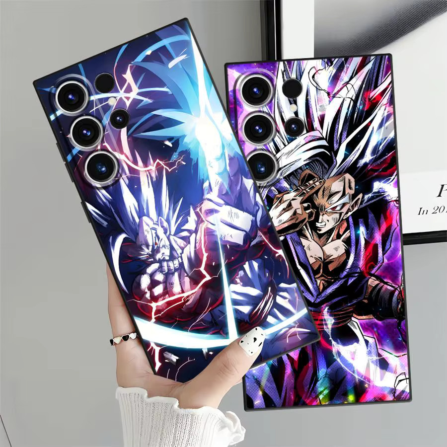 Dragon Ball Handyhülle in Schwarz und Multicolour für Samsung Galaxy S24 Plus, S23 Ultra, S20, S25 Edge und S21 FE - Bild 3