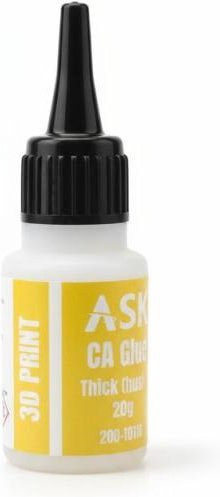 Art Scale Kit Sekundenkleber CA Glue Thick für 3D-Druck, transparent, 20 g - Bild 1