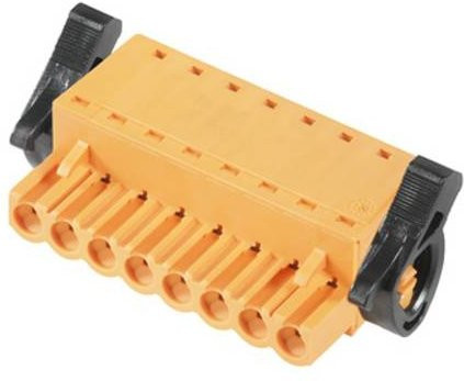 Weidmüller Buchsengehäuse-Kabel BL/SL, Polzahl 6, Rastermaß: 5.08 mm, Farbe: Orange, Artikelnummer: 1014420000 - Bild 1