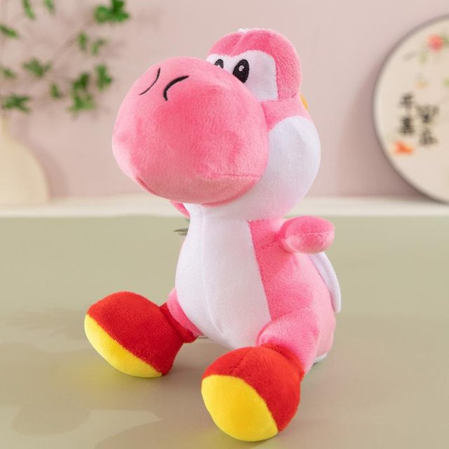Bai Fen Bai dolls and toys Mario Yoshi Plüschpuppe Dinosaurier grün - Bild 1