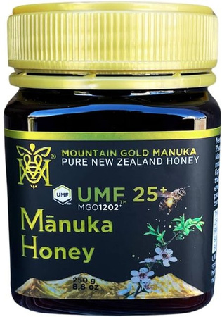 MOUNTAIN GOLD Manuka Honig roh 250 g