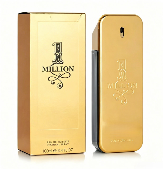 PACO RABANNE 1 Million Eau de Toilette, 100 ml, Herren, holzig, würzig - Bild 1