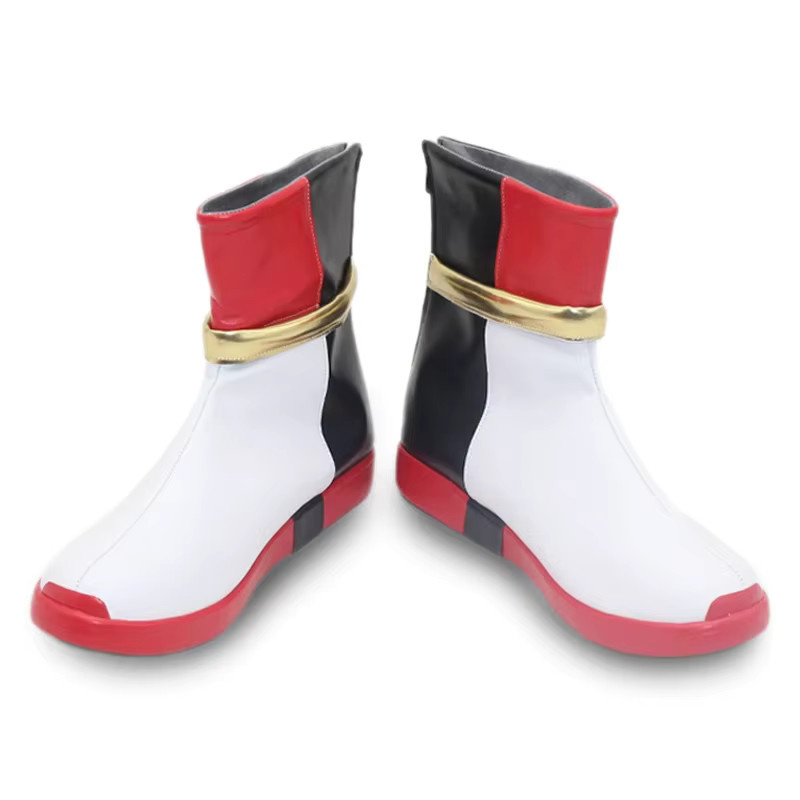 UCOSO COSPLAY Shadow the Hedgehog Schuhe Stiefel, Zubehör, Schwarz, Bunt / Mehrfarbig - Bild 2