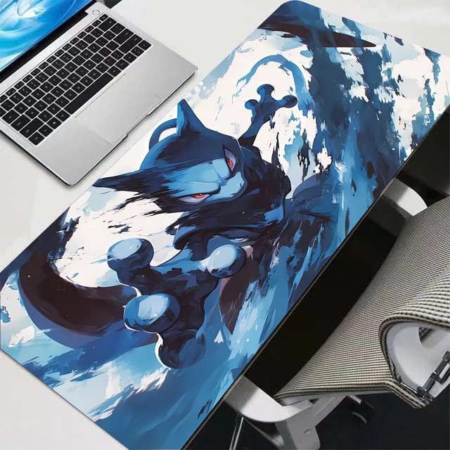 Bandai Gaming Mauspad mit Pokémon Motiv in Multicolour für PC und Gamer, XXL Tastaturpad - Bild 1