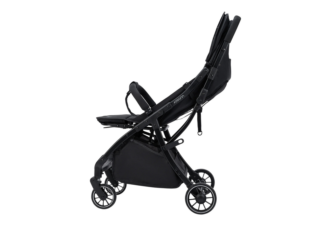 OSANN Kinderwagen AutoFold in Schwarz mit Einhand-Faltfunktion, Federung und Schwenkrädern - Bild 2