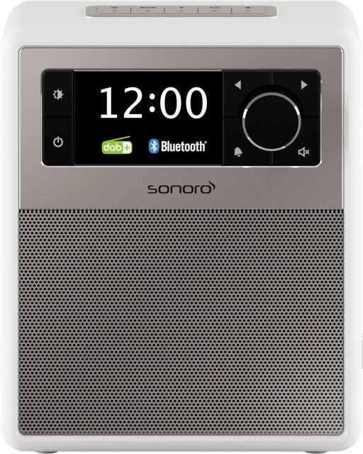 Sonoro EASY Kofferradio in Weiß mit DAB+ FM, Bluetooth und USB-A - Bild 1