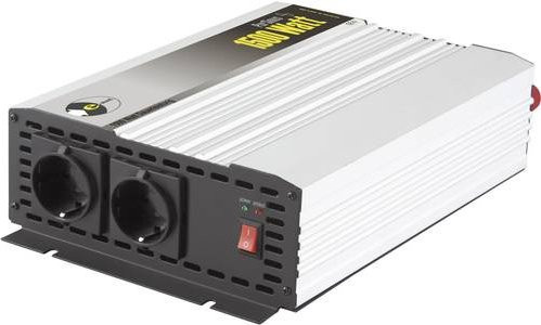 E-ast Wechselrichter HighPowerSinus HPLS 1500-24 in Silber, 1500W, 24 V/DC zu 230 V/AC - Bild 1