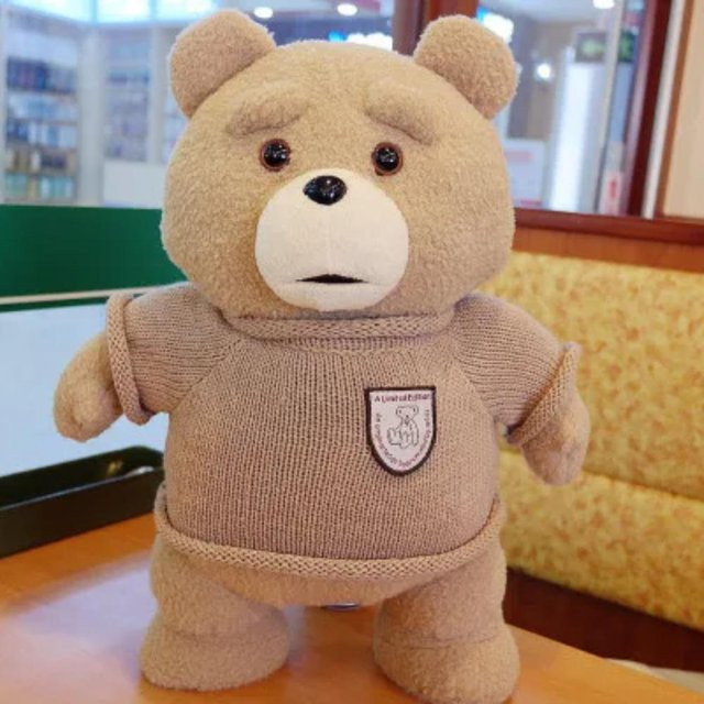 Aoger Ted 2 Plüschtiere, 8-teiliges Set, 45cm, ab 1,5 Jahre - Bild 1