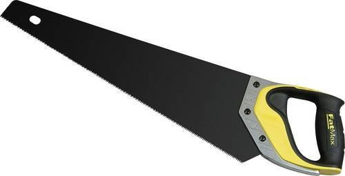 Stanley FatMax Gen2 Fuchsschwanz Feinsäge in Schwarz mit Aluminiumgehäuse, Blattlänge: 450 mm - Bild 1