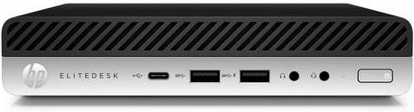 HP EliteDesk 800 Mini PC Refurbished mit Intel Core i5-8500T, 8GB RAM, 256GB SSD und Windows 11 Pro in Silber - Bild 1