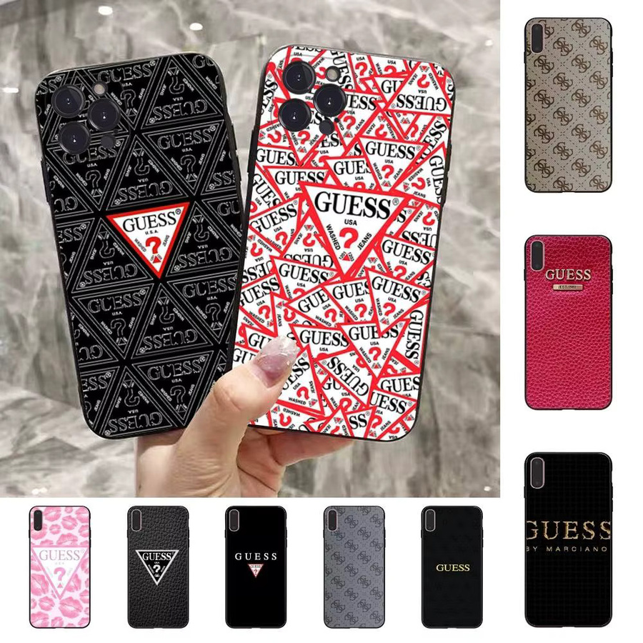 Modische G-Guess Handyhülle für iPhone 17 16 15 16e 14 13 12 11 Pro Max Plus in Multicolour - Bild 5