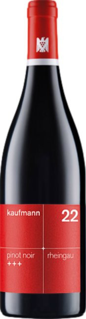 Kaufmann Pinot Noir Rotwein, Rheingau, 2023, trocken, 0,75 l - Bild 1
