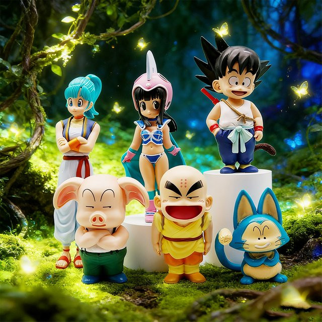 Bandai Dragon Ball Son Goku Krillin Anime-Figuren, PVC-Statuen - Bild 1