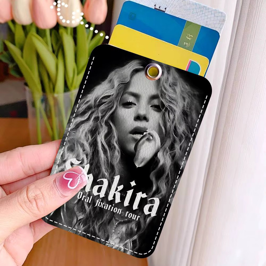 Schlüsselanhänger Shakira Cartoon-Karten, Unisex - Bild 2