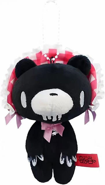 Schlüsselanhänger Plüschpuppe Anime Figur, Kinder, 10cm - Bild 1