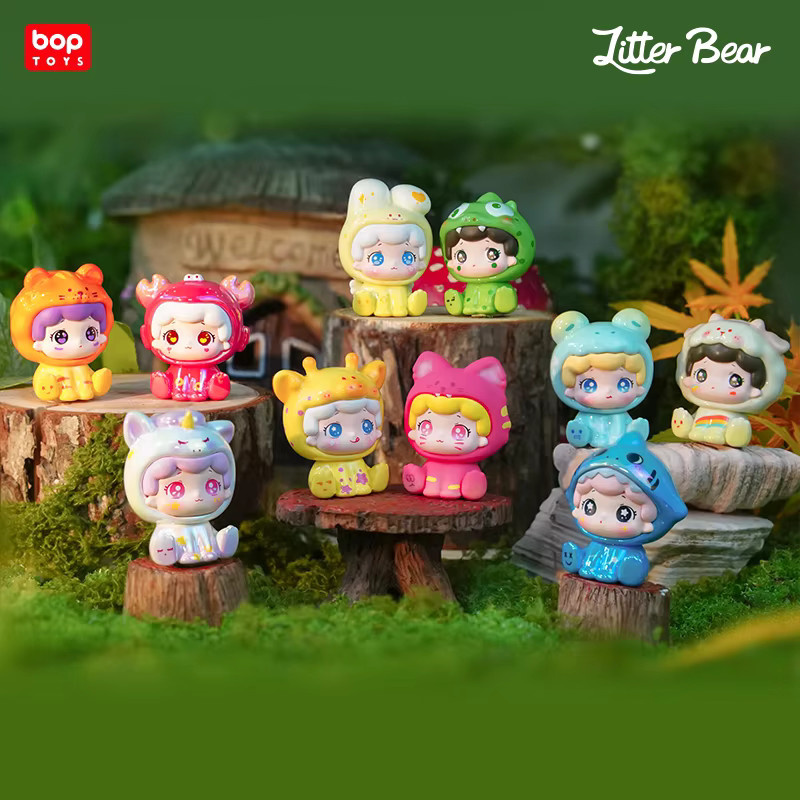 Bop Toys Litter Forest Wonderland City, Mini-Puppe, Einzelfigur, transluzente Farbe - Bild 4