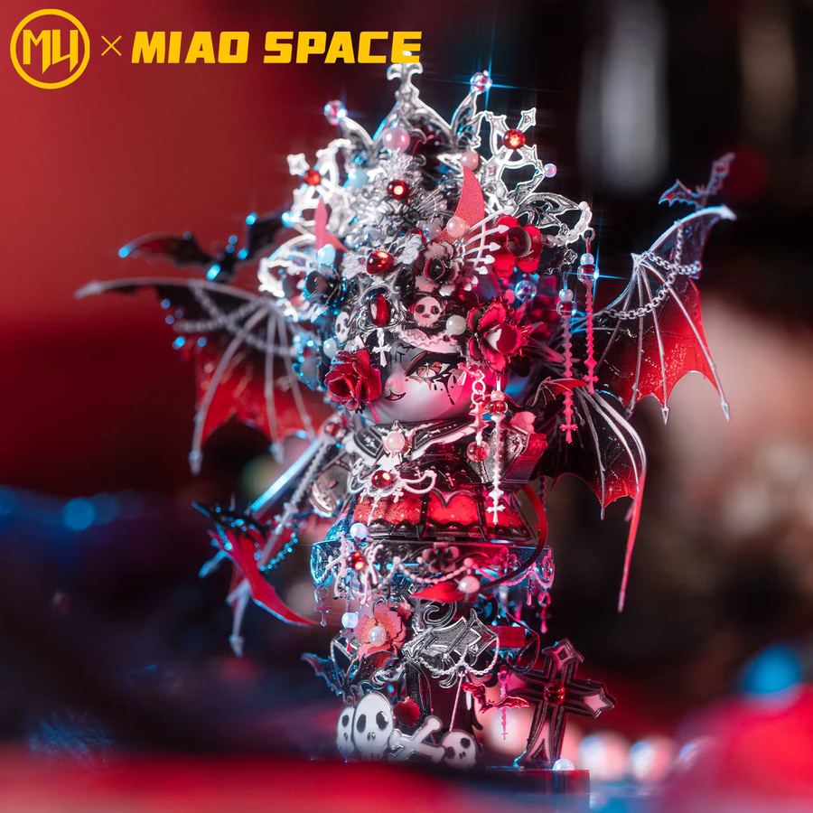 MU X MIAO SPACE Dämon Katze, 3D Metall Puzzle, Bunt / Mehrfarbig - Bild 3