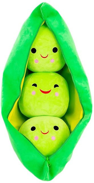 Joyful toys Erbsenschote Wurfkissen, Plüschtier, 70cm - Bild 1