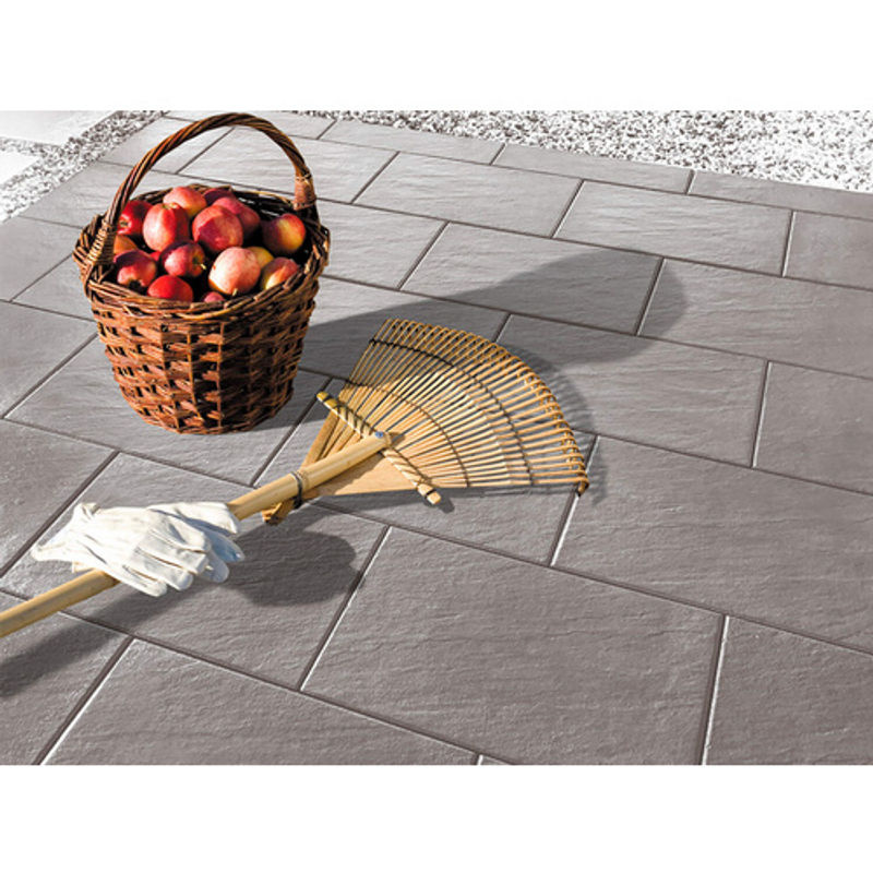 Diephaus Terrassenplatte Siva in Mittelgrau, B/H/T: 60 x 40 x 4 cm - Bild 2