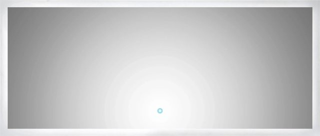 LED-Lichtspiegel Posseik mit Touch-Bedienung in Neutralweiß, B: 140 cm, H: 60 cm - Bild 1