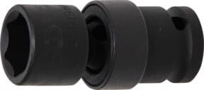 BGS Kraft-Kugelgelenk-Einsatz 5200-19 mit 1/2 Zoll Innenvierkant und 19 mm Schlüsselweite in Schwarz - Bild 1