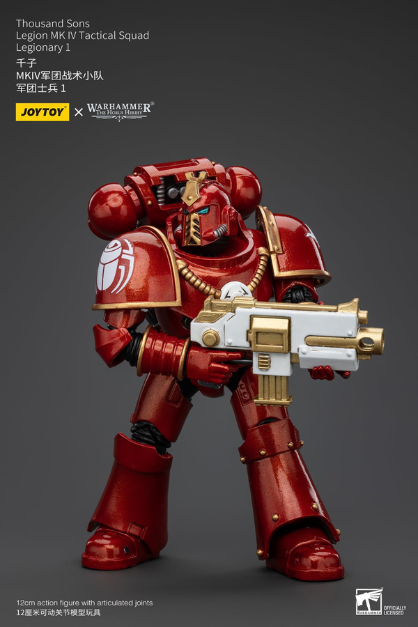JoyToy Warhammer Horus Heresy Thousand Sons Legion MK IV Tactical Squad Actionfigur im Maßstab 1/18 - Bild 2