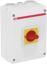 ABB OTP45BA4M Lasttrennschalter 63A 750V in Rot und Weiß - Bild 1