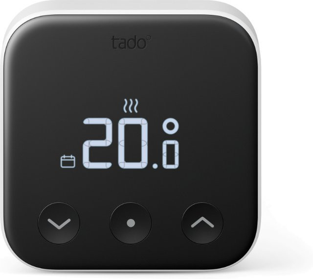 tado° X Smartes Thermostat für Fußbodenheizung und Einzelraumsteuerung in Schwarz mit App-Steuerung und Smart-Home-Integration - Bild 1