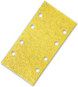 Sia Schleifstreifen mit Loch 1960 siarexx, Korn 100, B: 93 cm, H: 185 cm, Gelb - Bild 1