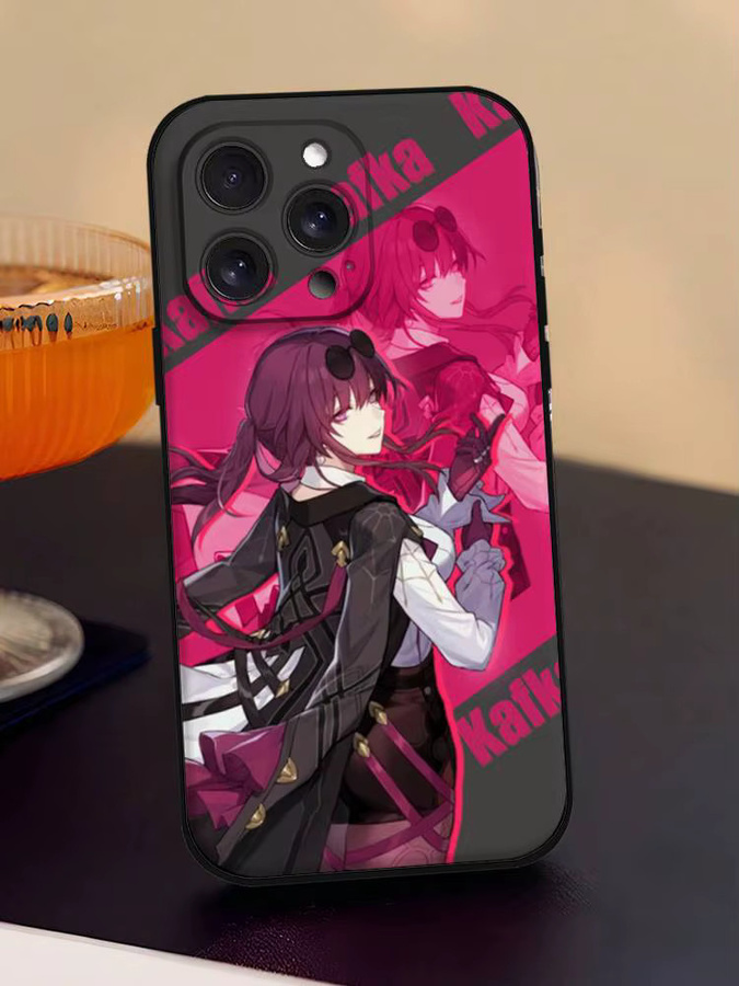 Honkai Star Rail Handyhülle für iPhone 11 bis 17 Pro Max, weiche Schutzhülle, Schwarz - Bild 7
