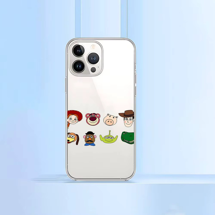 Transparente Toy Story Handyhülle für Apple iPhone 11 bis 17 Pro Max und weitere Modelle - Bild 5
