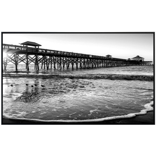 papermoon EcoHeat Infrarotheizung Strand Schwarz Weiss mit Matt-Effekt und App-Steuerung - Bild 2