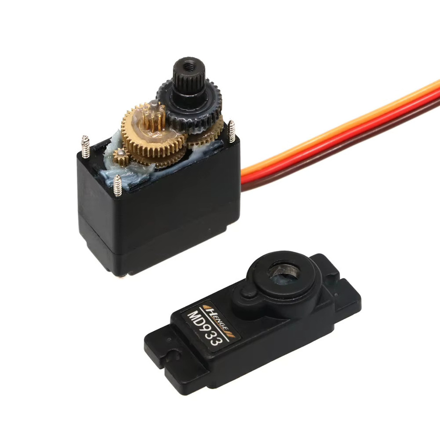 Henge md933 md922 digitale drehmoments ervos metall getriebes ervos, Zubehör, Schwarz - Bild 2
