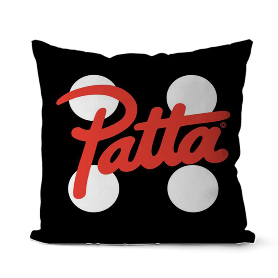 P-Patta Kissenbezug aus Kurzplüsch in Schwarz, quadratisch, B/T/H: 30 x 30 x 30 cm - Bild 5