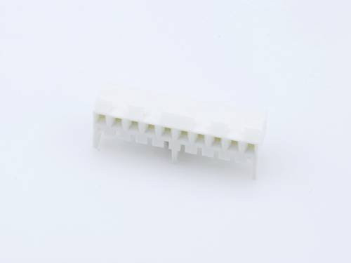 Molex Einbau-Buchsenleiste Standard, 10-polig, Rastermaß: 3.96 mm, Farbe: Weiß - Bild 1