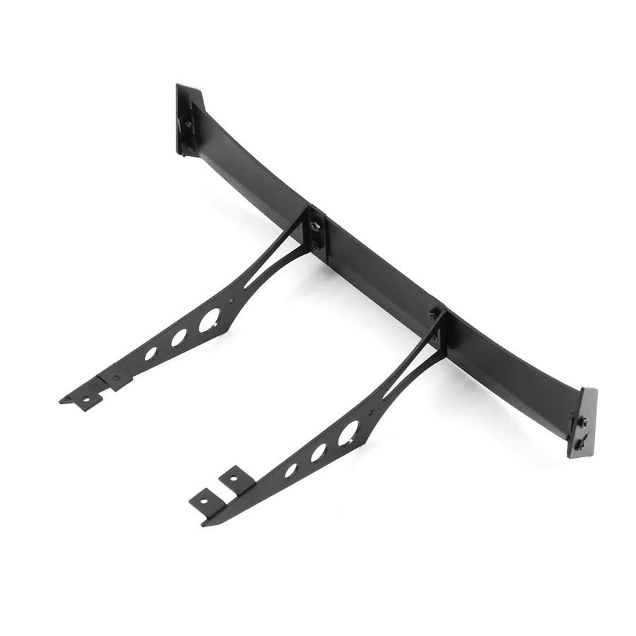 RcAidong Aluminium Heckflügel Heckspoiler, Metall, 1:10, Schwarz - Bild 2