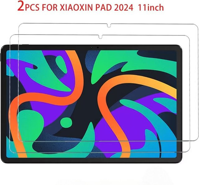 2er-Set gehärtete Glas Displayschutzfolie für Lenovo Xiaoxin Pad Pro 12,7 und Lenovo Pad 11 Zoll in Transparent HD klar - Bild 1