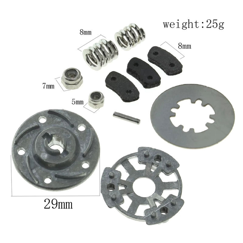 TRAXXAS Metall-Slipper-Kupplungs-Reparatursatz mit Druckplatte & Nabe 1-teiliges Set - Bild 2