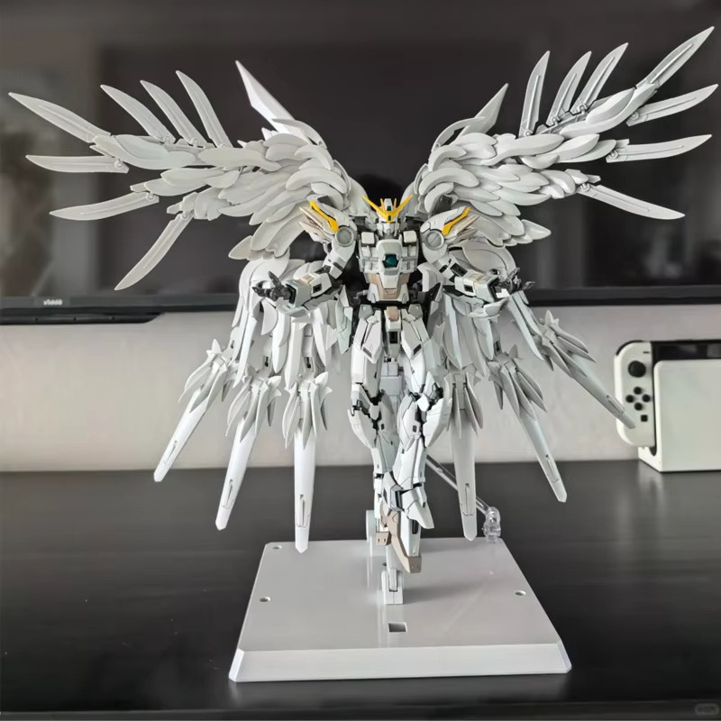 Mg 1/100 8827 Snow White Prelude Fix Modellbausatz Xxxg-00ysw Wings Assembly Actionfiguren, Legierungsskelett - Bild 4