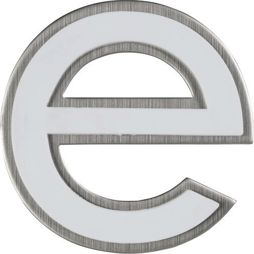 ALPERTEC Hausnummer aus Kunststoff in Weiß, nachtleuchtend, B/H/T: 11,7 x 17,0 x 1,8 cm - Bild 1