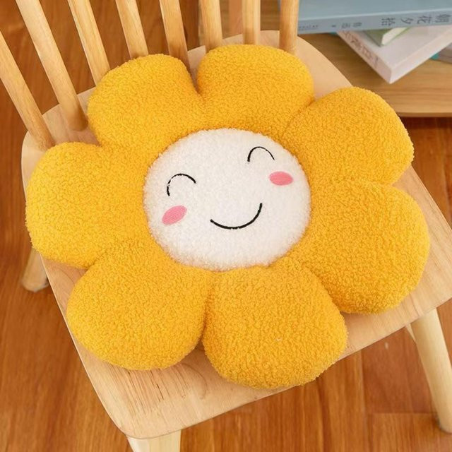 Yiran toy Sonnenblumen Cartoon Kissen Plüschtier, 40cm, ab 14 Jahre - Bild 1