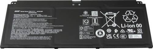 Acer Notebook-Akku KT.0030B.006 in Schwarz mit 11.67V und 6000 mAh - Bild 1