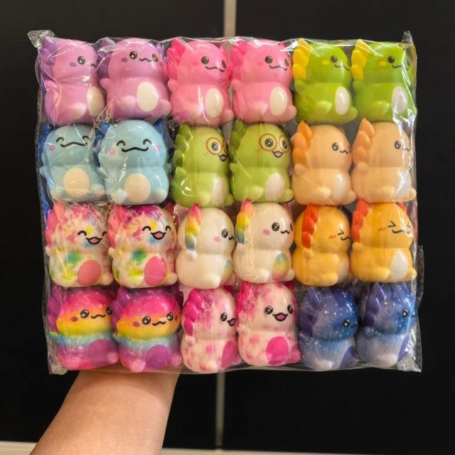 Mini Kawaii Molch Squishy, Knetspielzeug, 1 Stück - Bild 1
