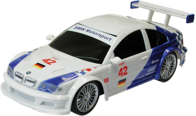 Cartronic BMW M3 Rennbahn 1:24 Weiß-Blau - Bild 1